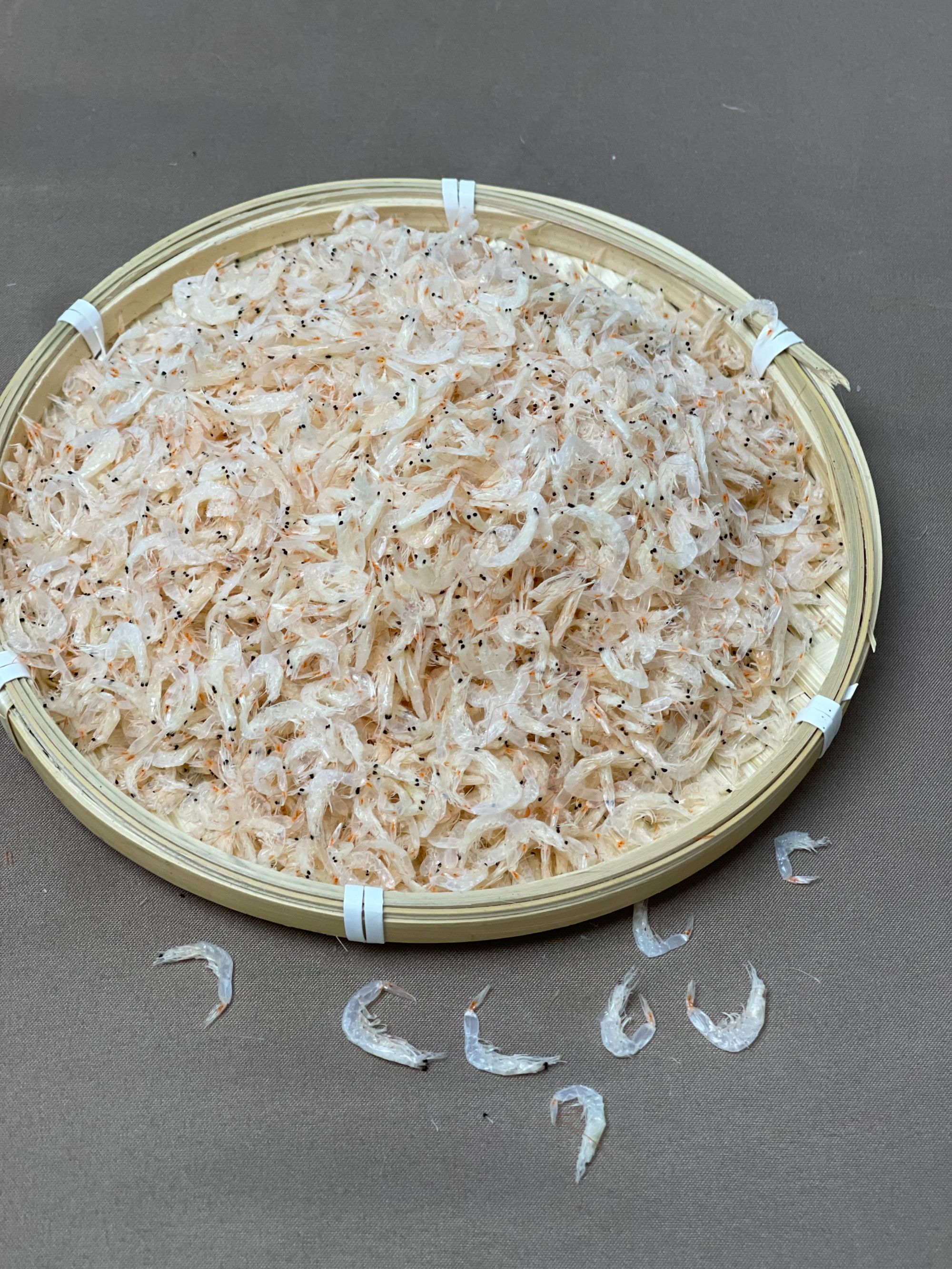 淡干无盐特级虾皮开袋即食新鲜