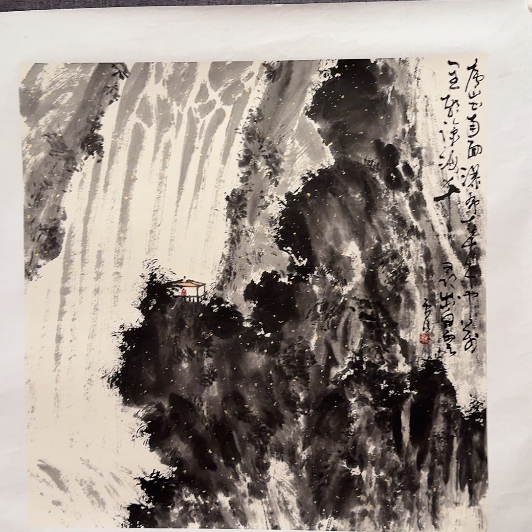 国画雷公老师作品画作