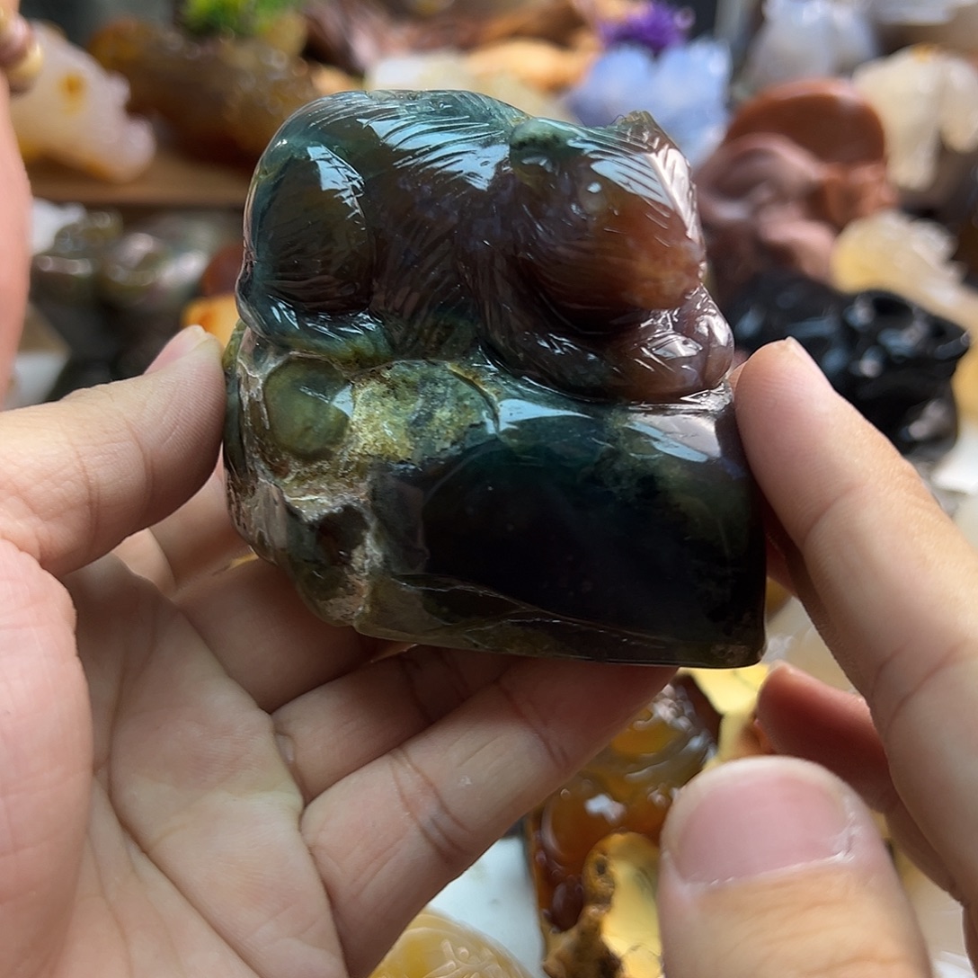 玛瑙/玉髓未镶嵌颈饰