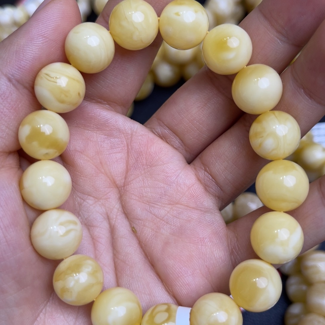 裸石琥珀未镶嵌尺寸12