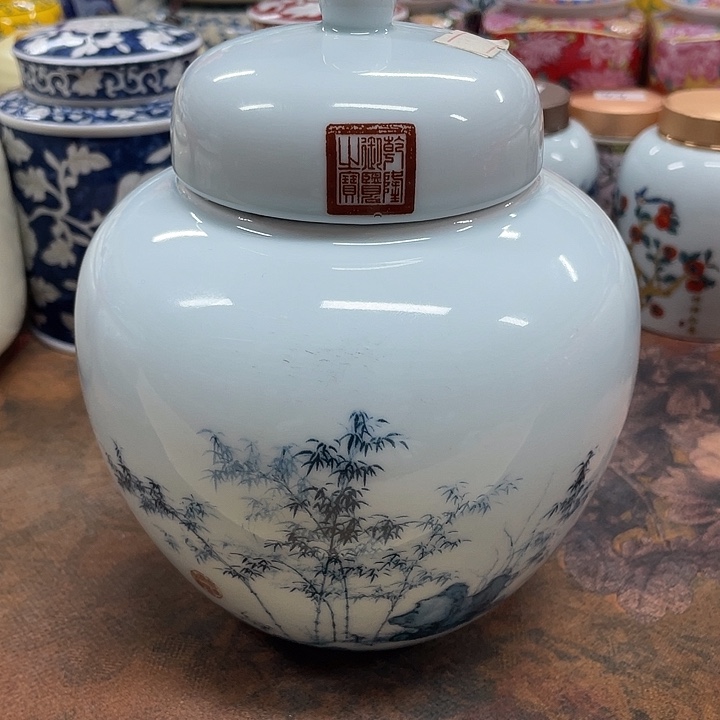 陶瓷罐茶叶罐密封罐储物罐
