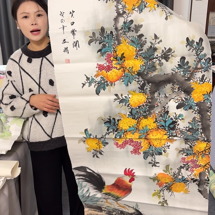 国画纯手绘纯手绘纯手绘