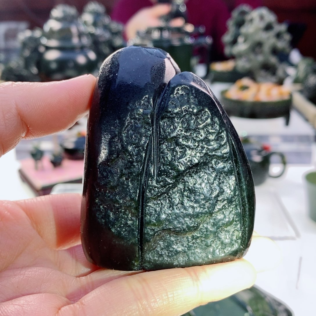 和田玉（青玉）摆件未镶嵌