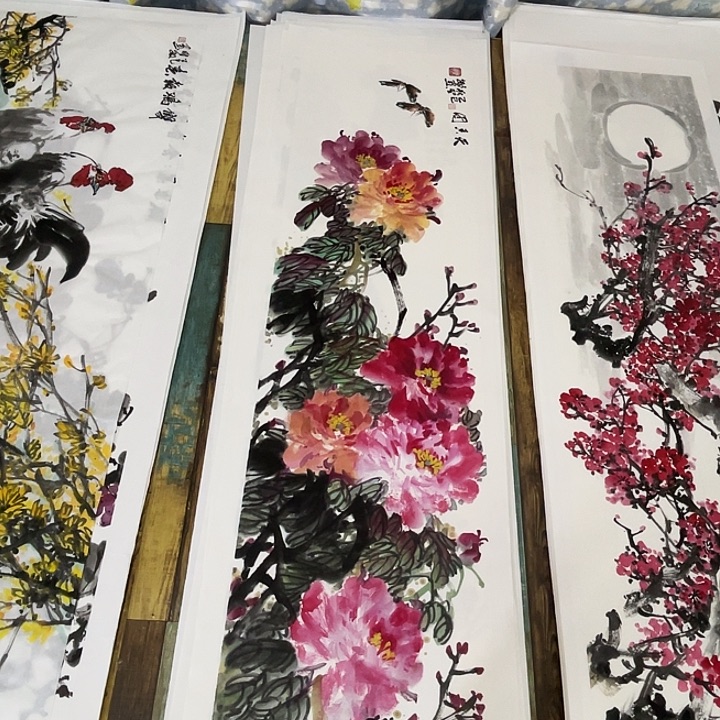 国画张圣敏先生纯手绘作品