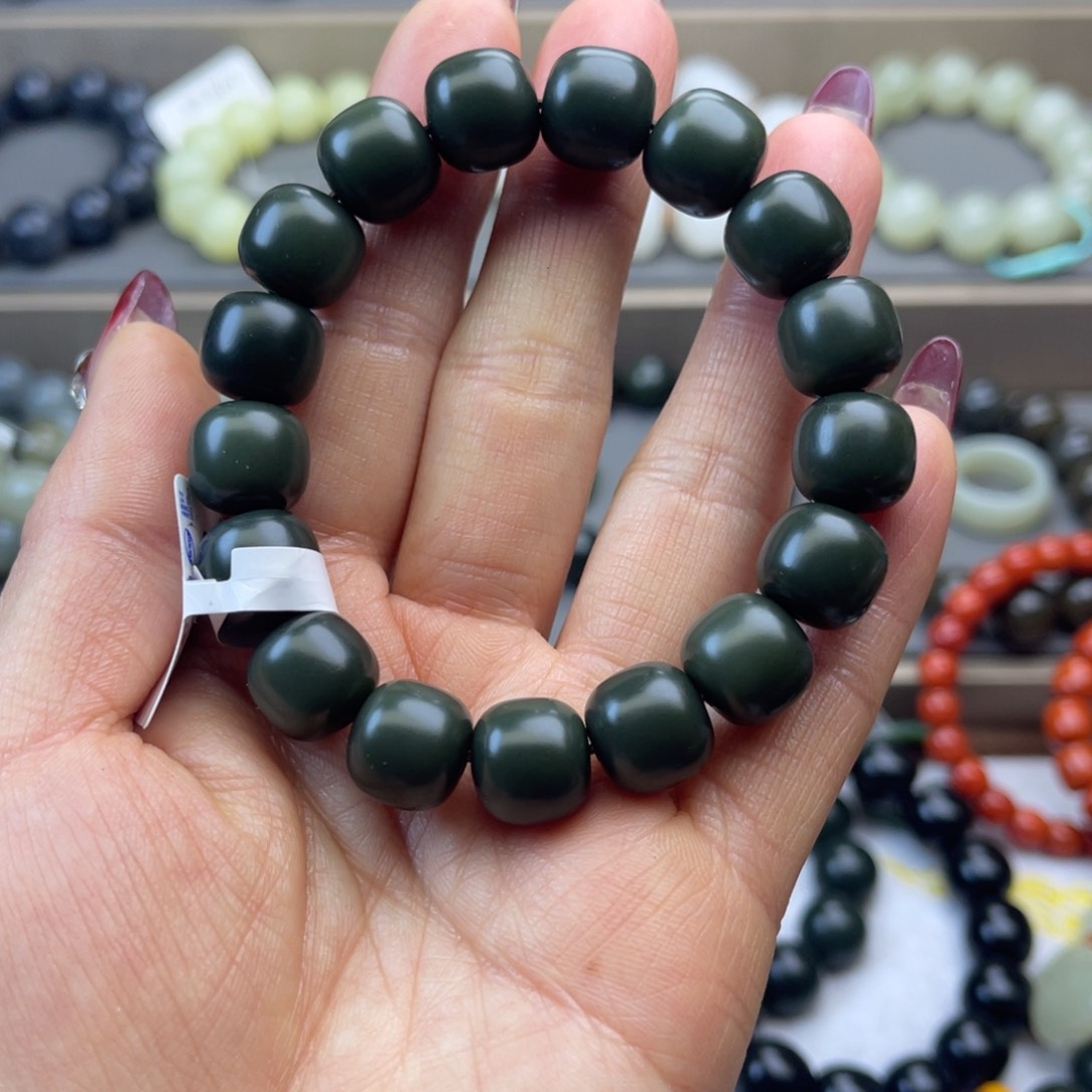 和田玉手链未镶嵌