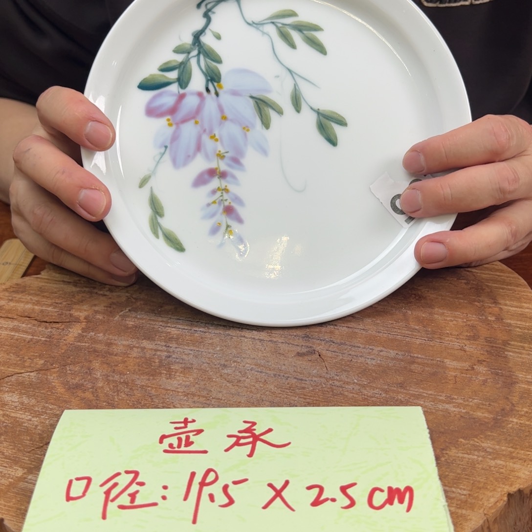 瓷片景德镇陶瓷手工手绘制作