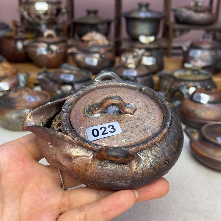 壶裸柴烧陶瓷茶具