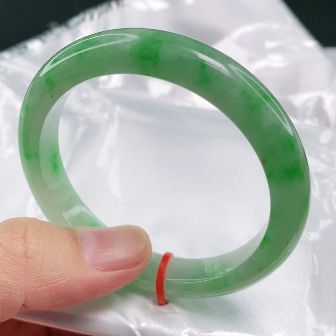 未镶嵌手镯翡翠51.5圈口完整