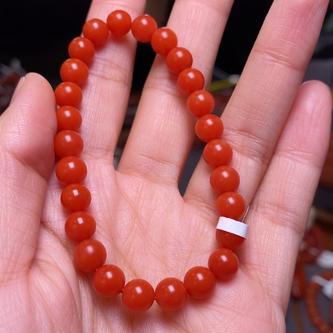 南红玛瑙单圈未镶嵌