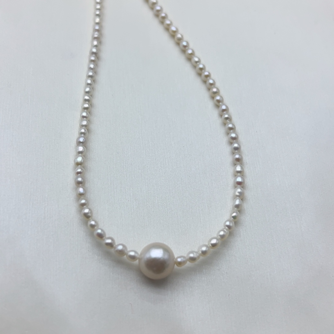 淡水珍珠项链未镶嵌
