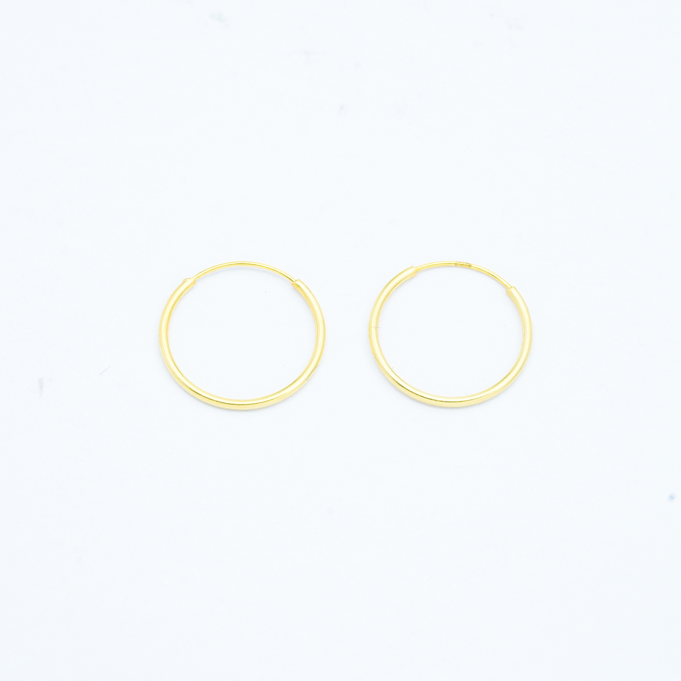 18k金万能耳圈配件（小）  约12.5mm【QL07283】