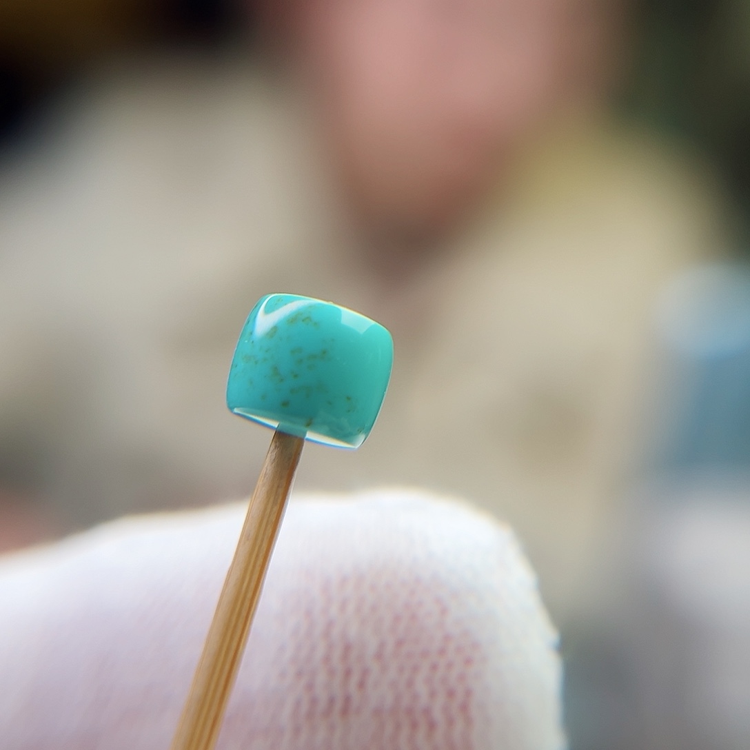 绿松石珠宝奇石未镶嵌7.7