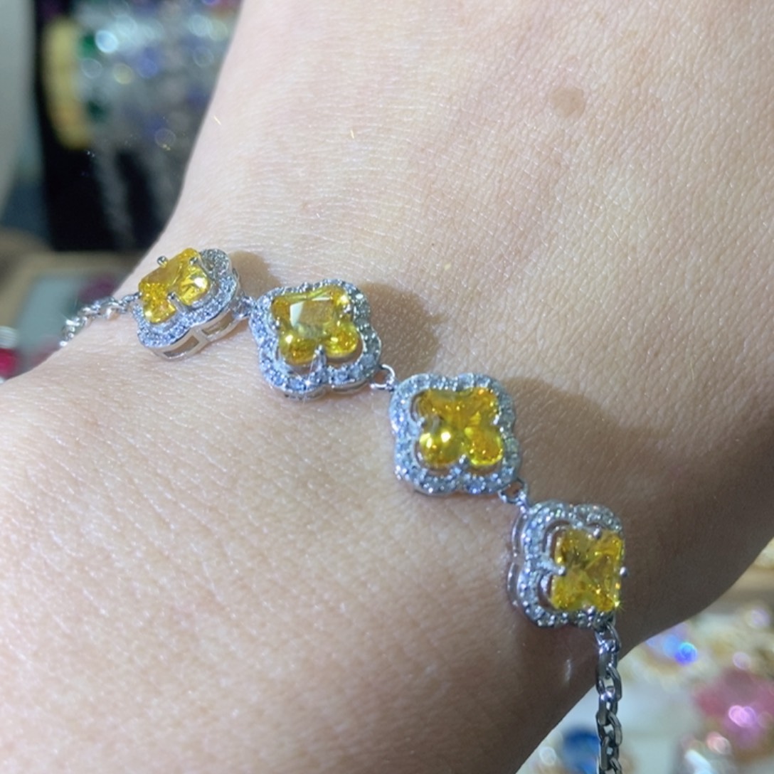 66锆石（处理）手链