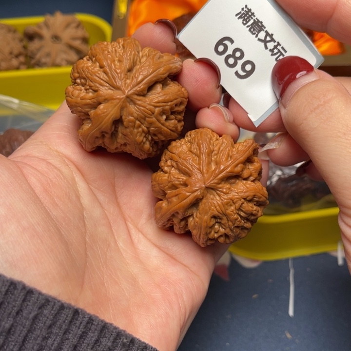 文玩核桃把件粗筋43.689