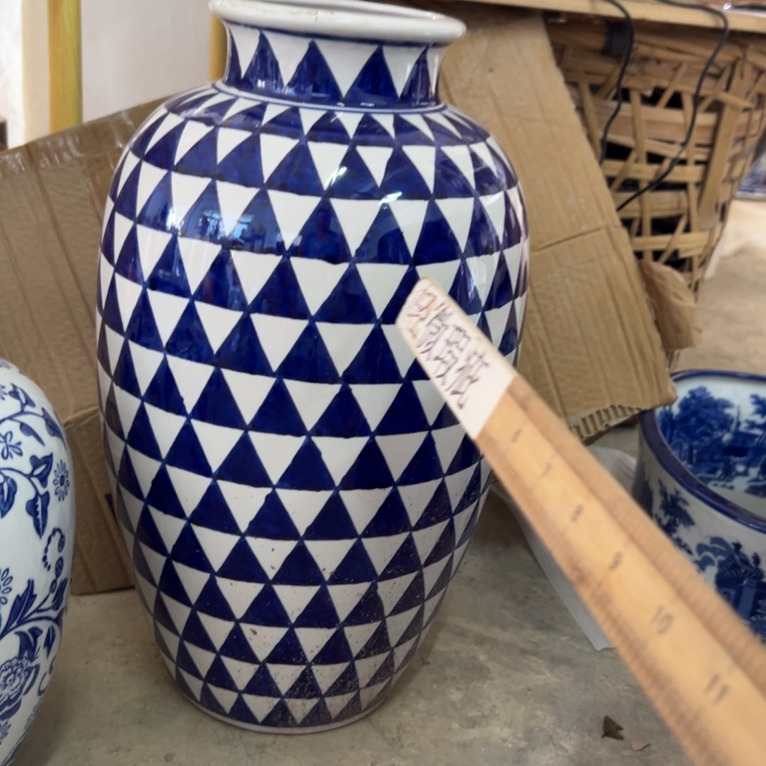 瓷片微瑕青花瓷器工艺难得