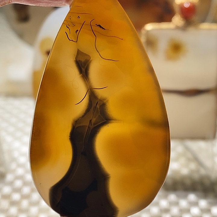 玛瑙/玉髓未镶嵌颈饰