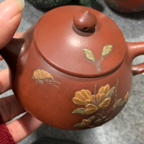 福***多紫砂茶壶陶瓷摆件爱好者摆件