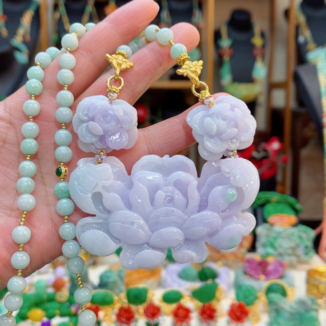 翡翠颈饰合金48小时鉴赏期