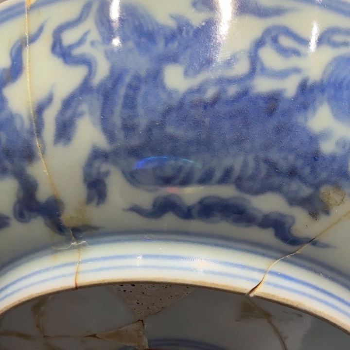 ！***摆件青花瓷器图片盘子釉水好