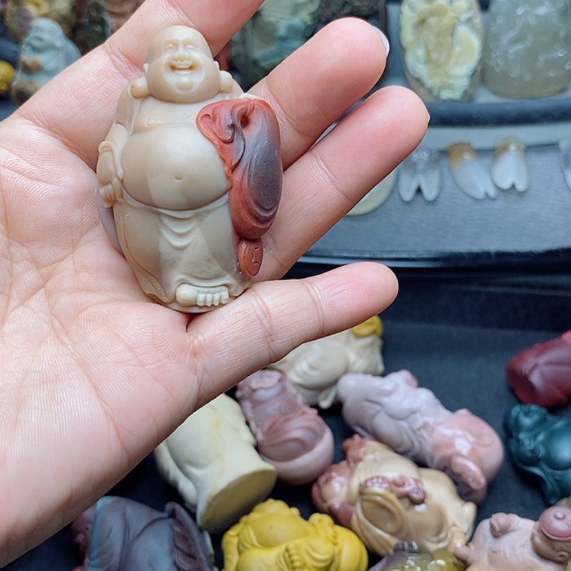 【闪购商品】定制石英质玉手把件未镶嵌