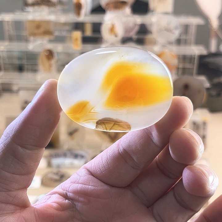 玛瑙/玉髓未镶嵌吊坠(不含链)