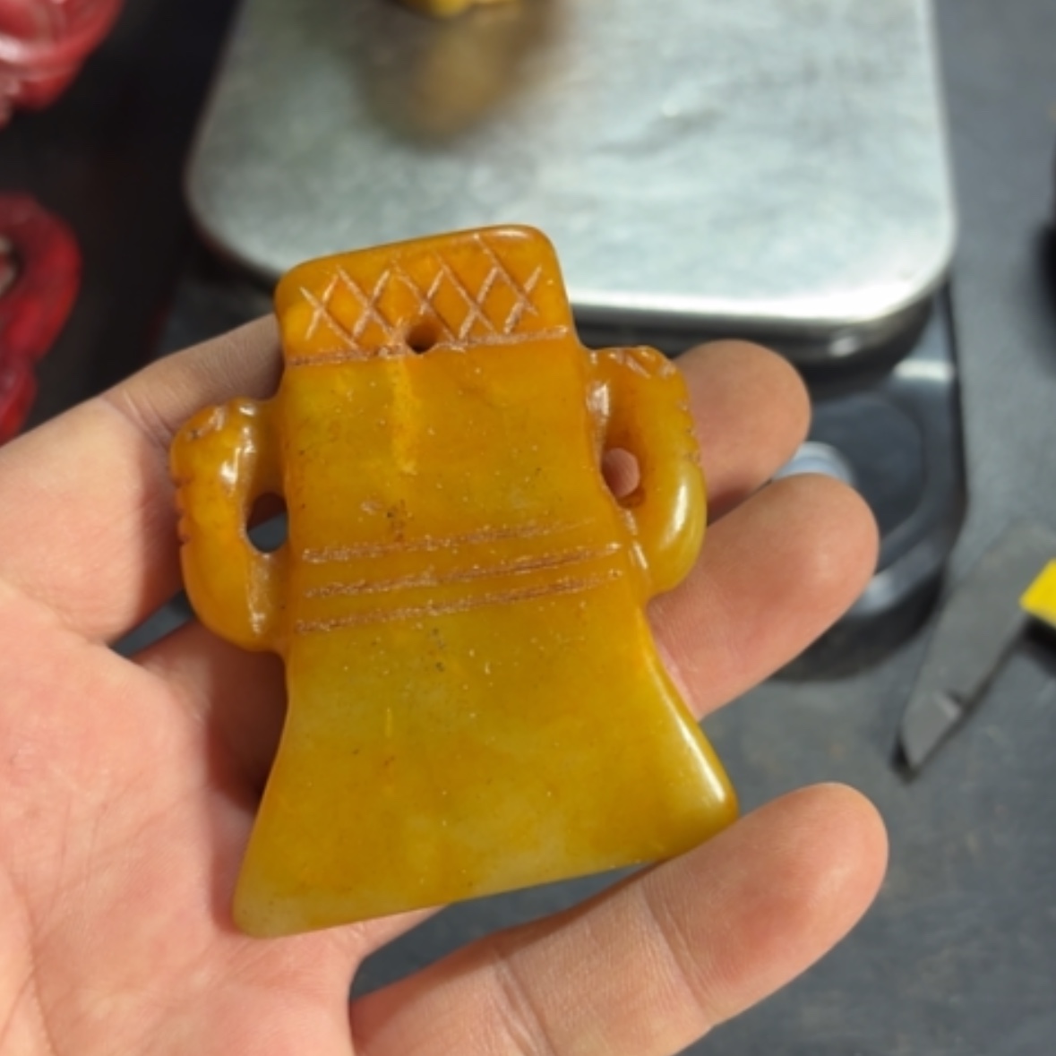 【闪购商品】紫金钵盂菩提把件