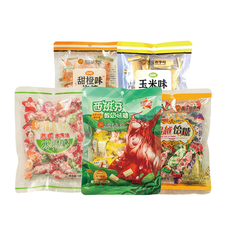 超越超值糖果组合休闲零食糖果怀旧糖果特产