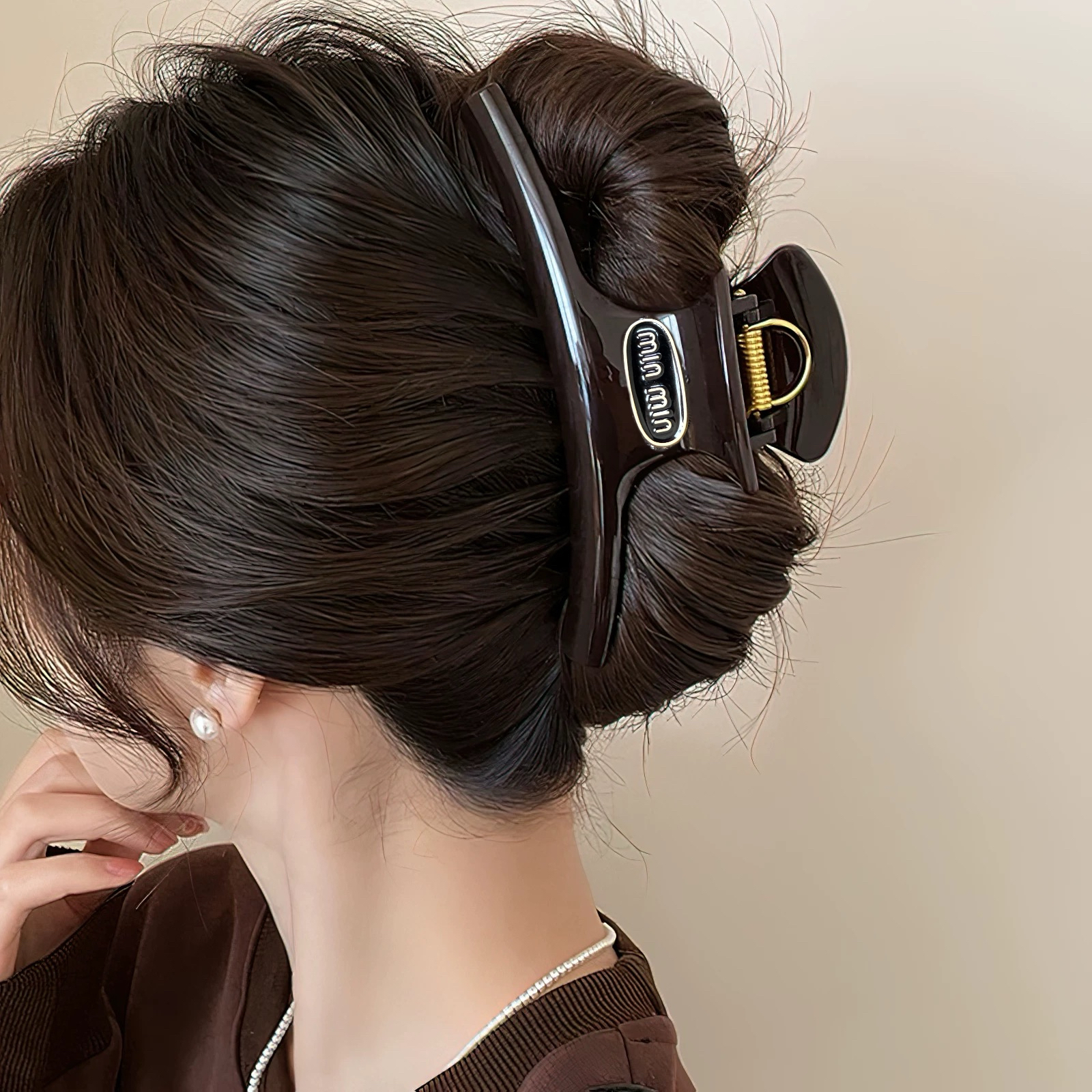 MIMILINE日韩女抓夹发夹发量稀少专用发饰ins网红发饰头发夹