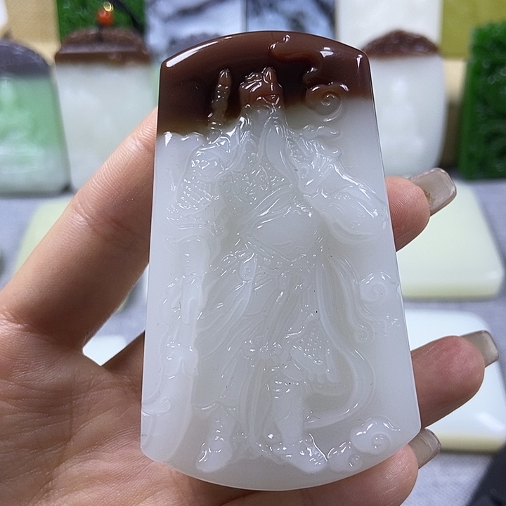 颈饰未镶嵌和田玉