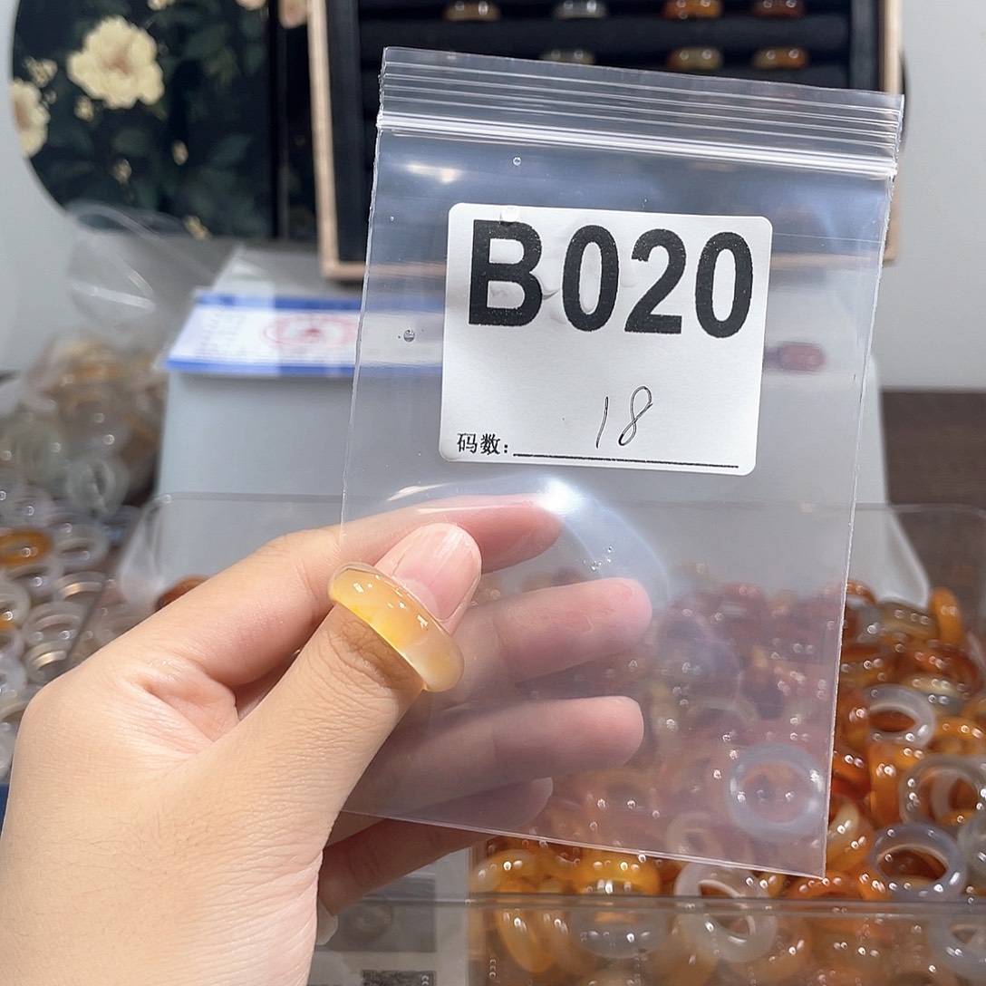 合金戒指玛瑙/玉髓020