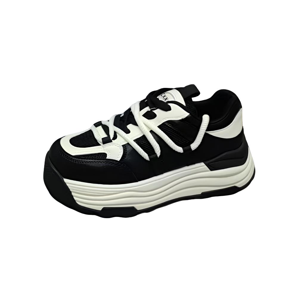 2357-8TC   22873真皮厚底老爹鞋 （标准尺码）