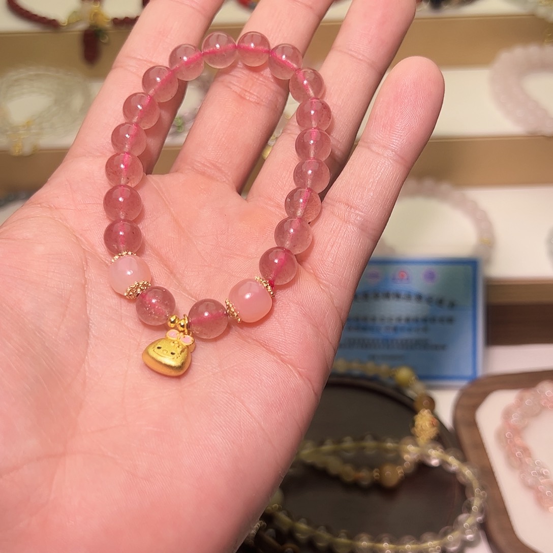 水晶手串未镶嵌手串