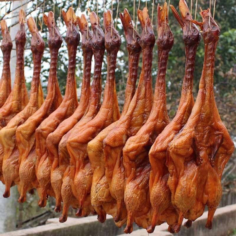 重庆正宗柏树烟熏腊板鸭传统秘制美味腊板鸭