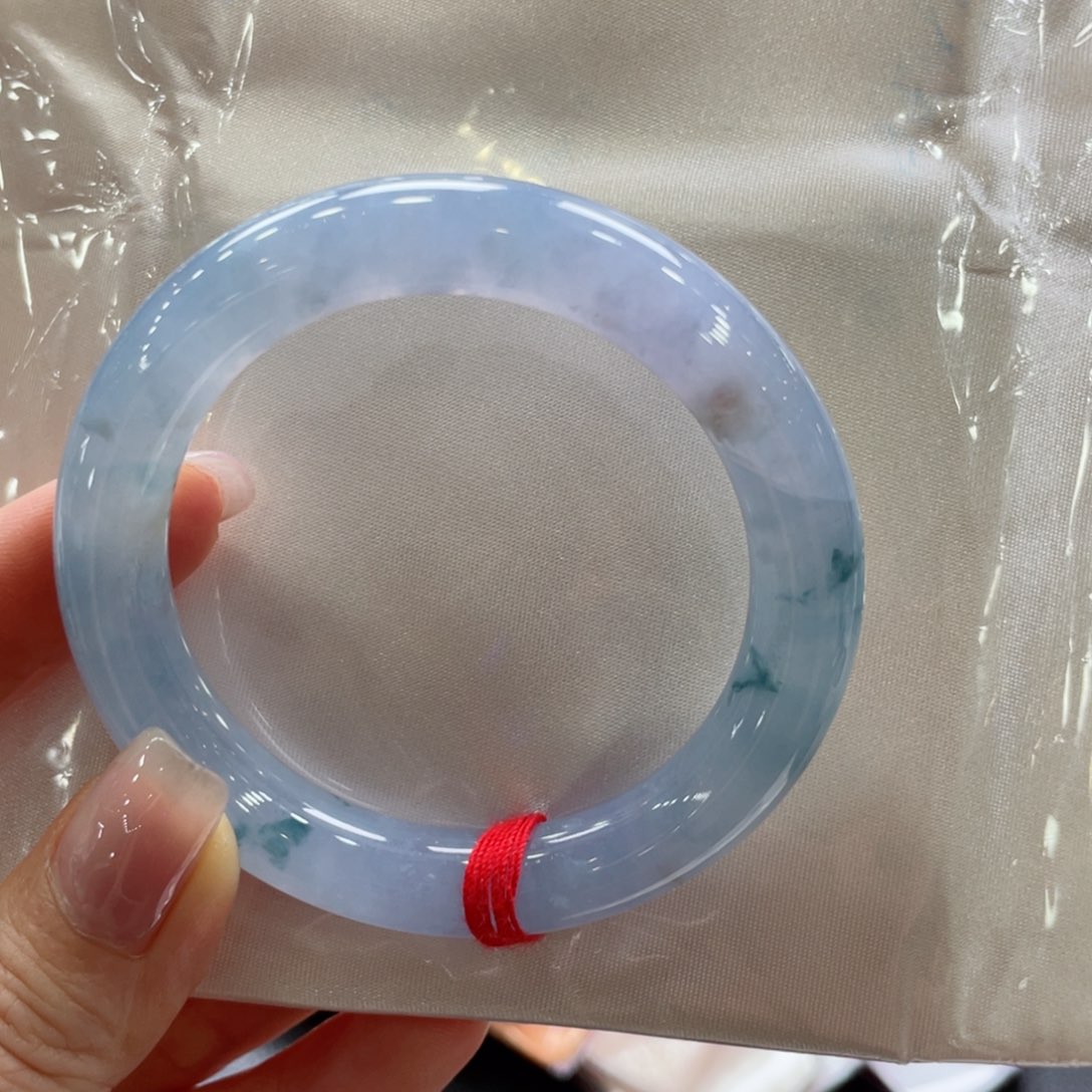 翡翠手镯未镶嵌50圆条