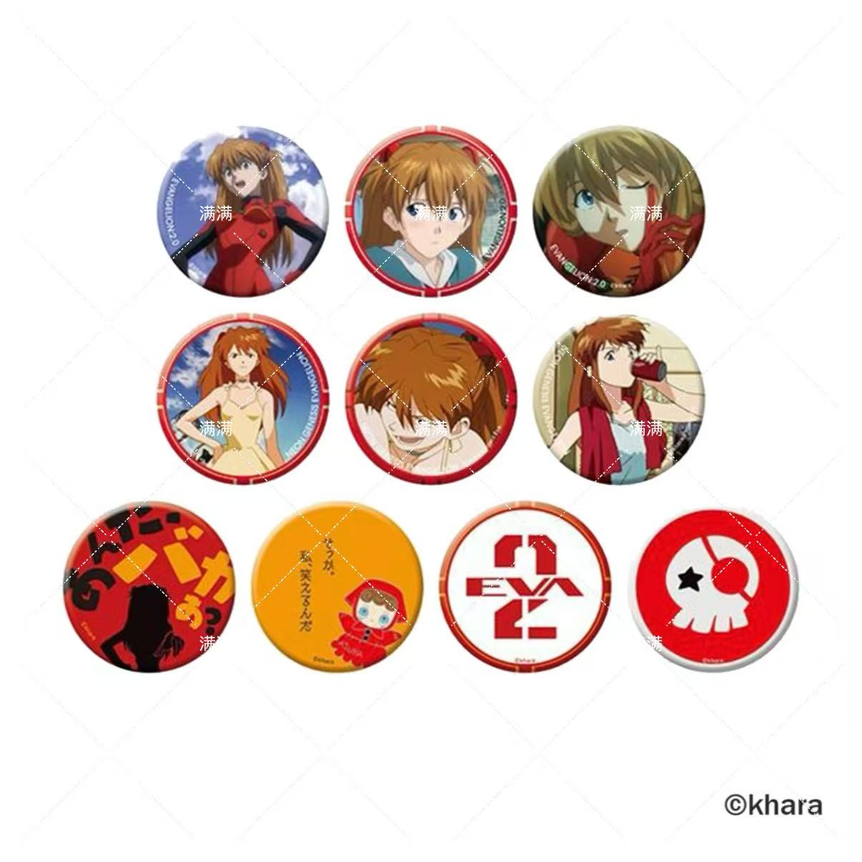 【EVA正版丨明日香个人池吧唧】