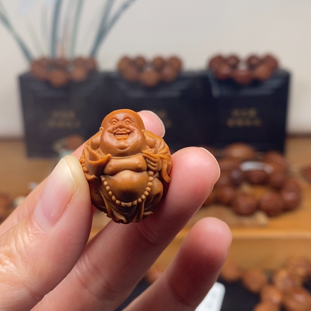 吊坠橄榄核许静健老师弥勒