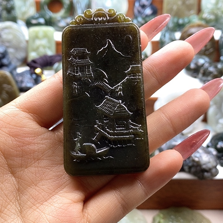 和田玉颈饰未镶嵌?****?