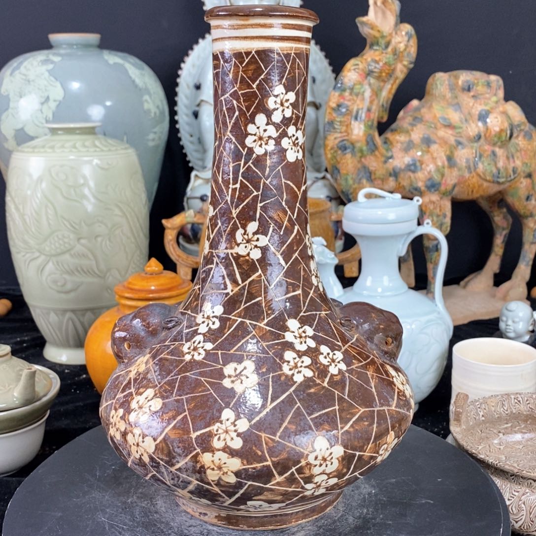 摆件吉州窑瓷器瓷器