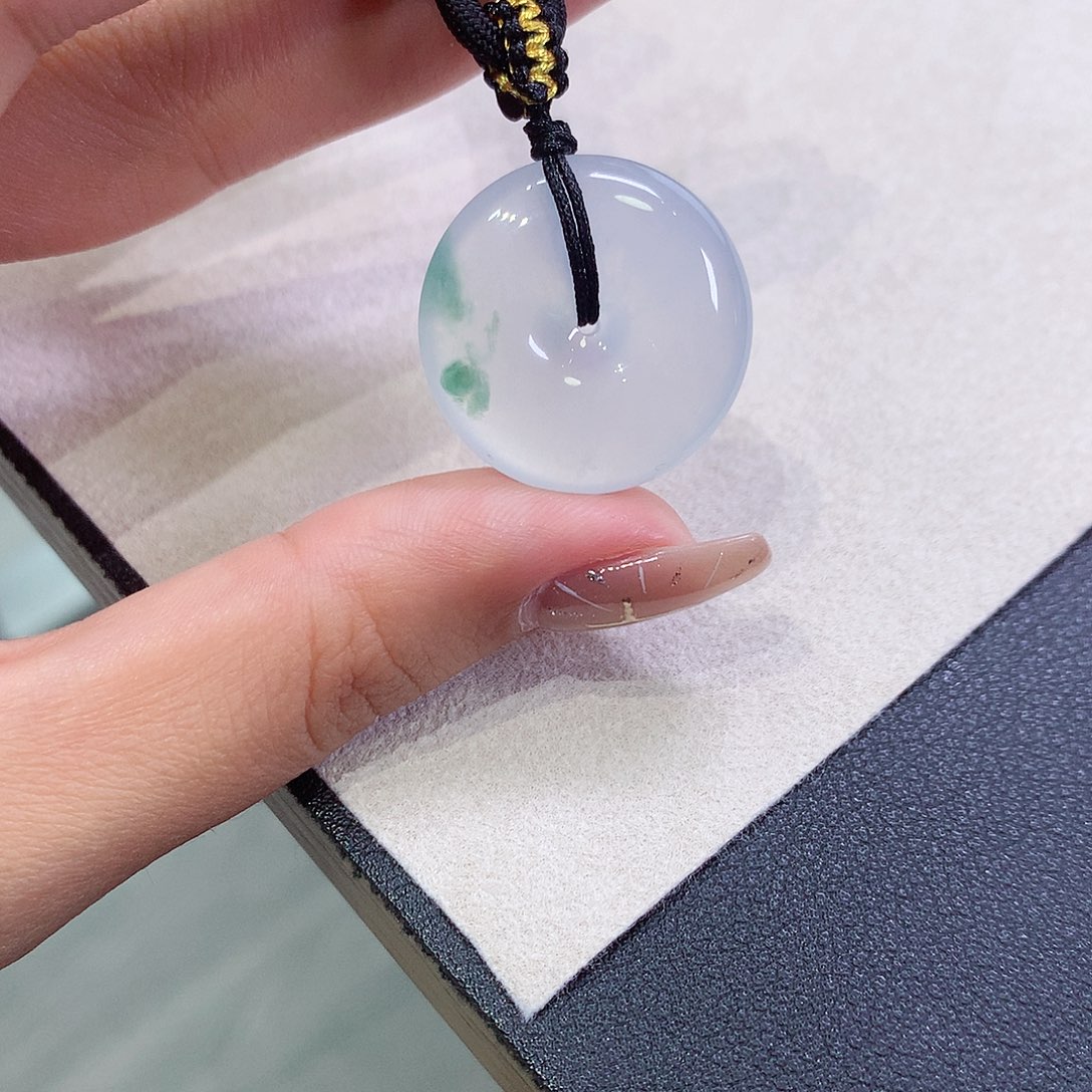 翡翠未镶嵌吊坠(不含链)23.6-6