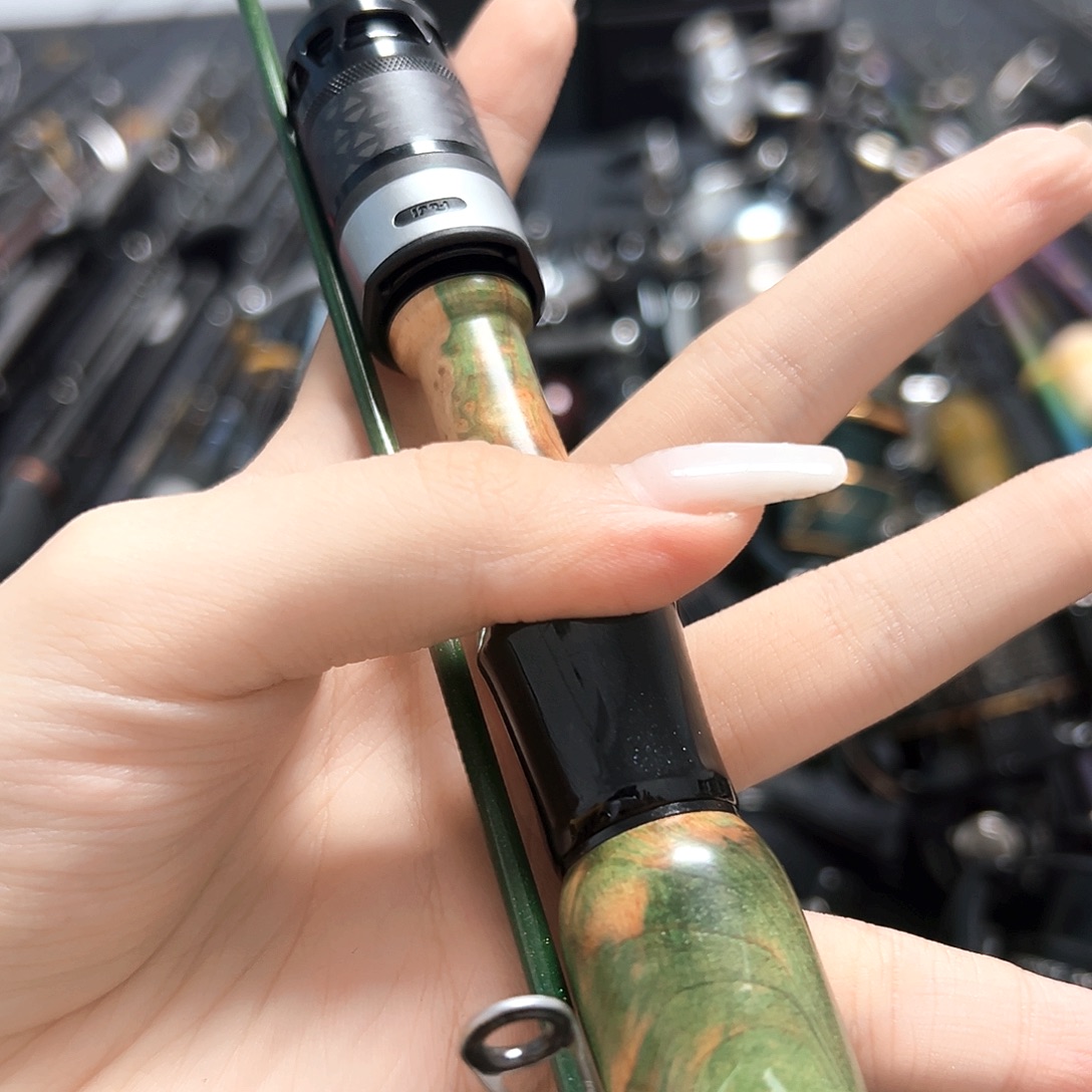 用***63.8m铝合金直柄路亚竿123