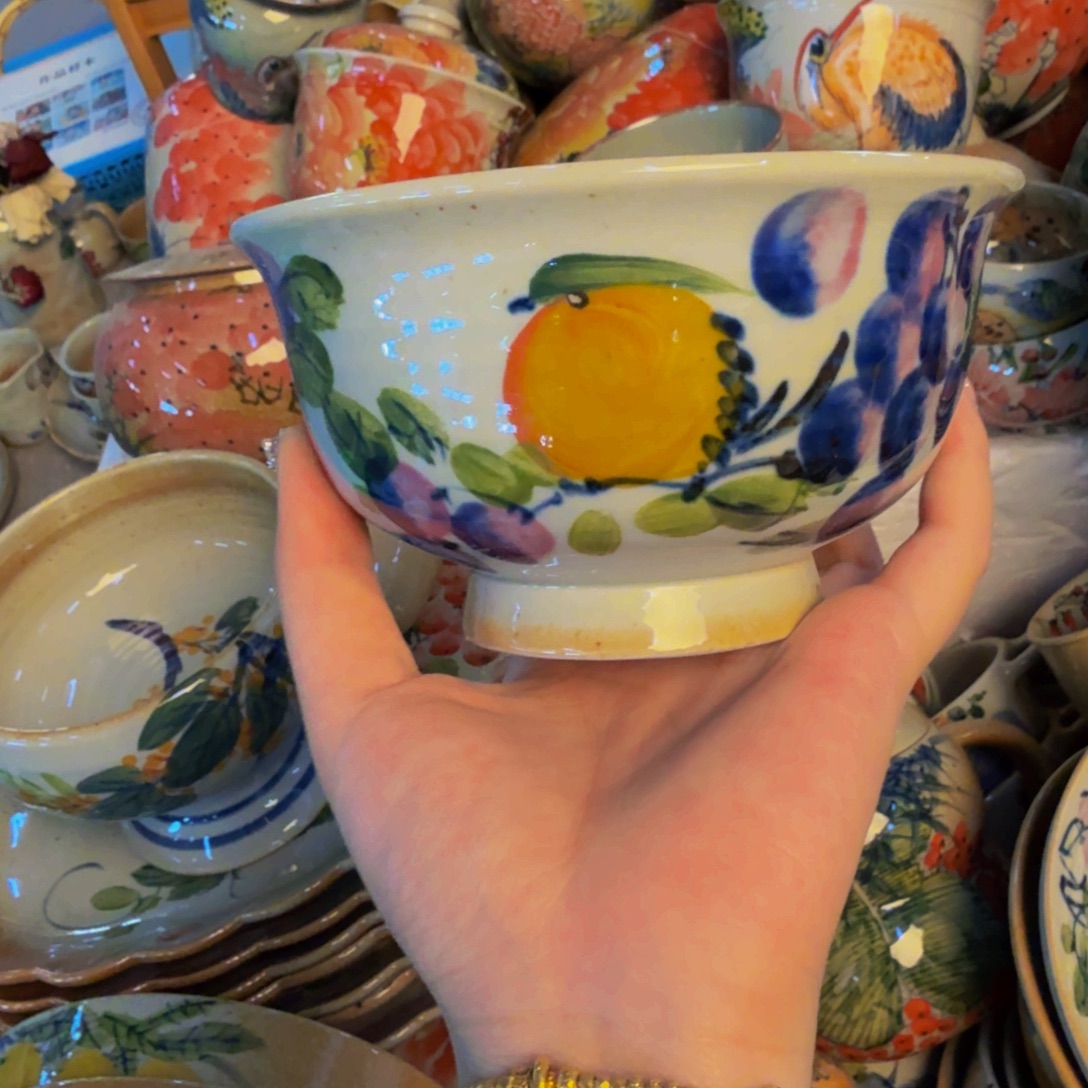 瓷片景德镇陶瓷手工手绘