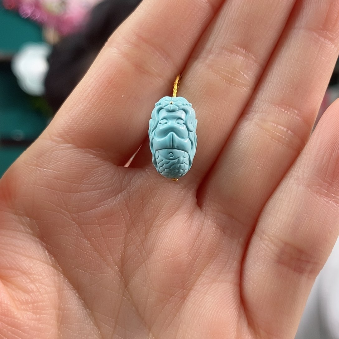 绿松石珠宝奇石未镶嵌