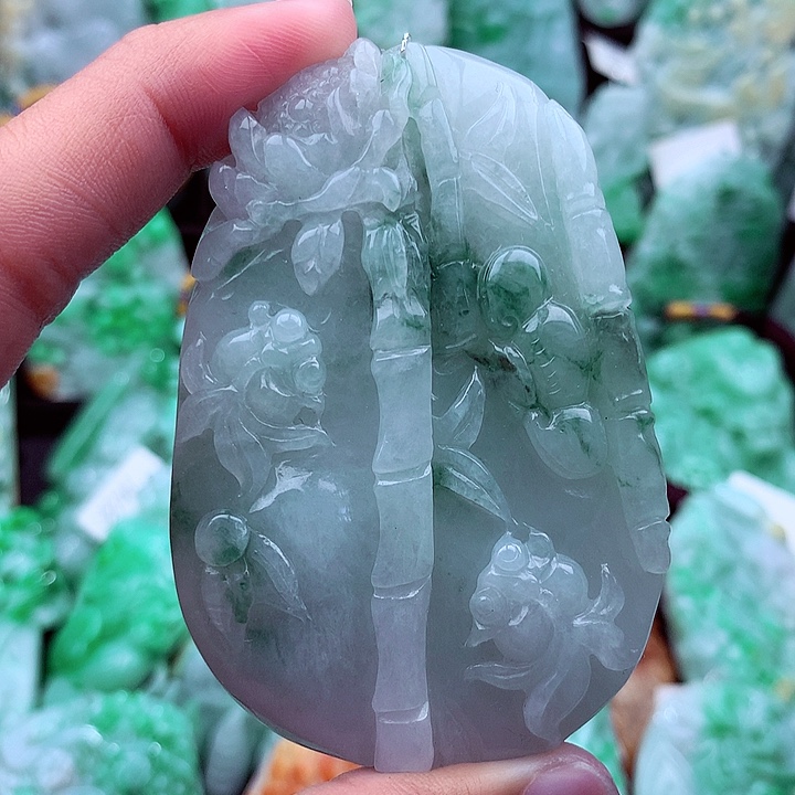 翡翠吊坠(不含链)未镶嵌