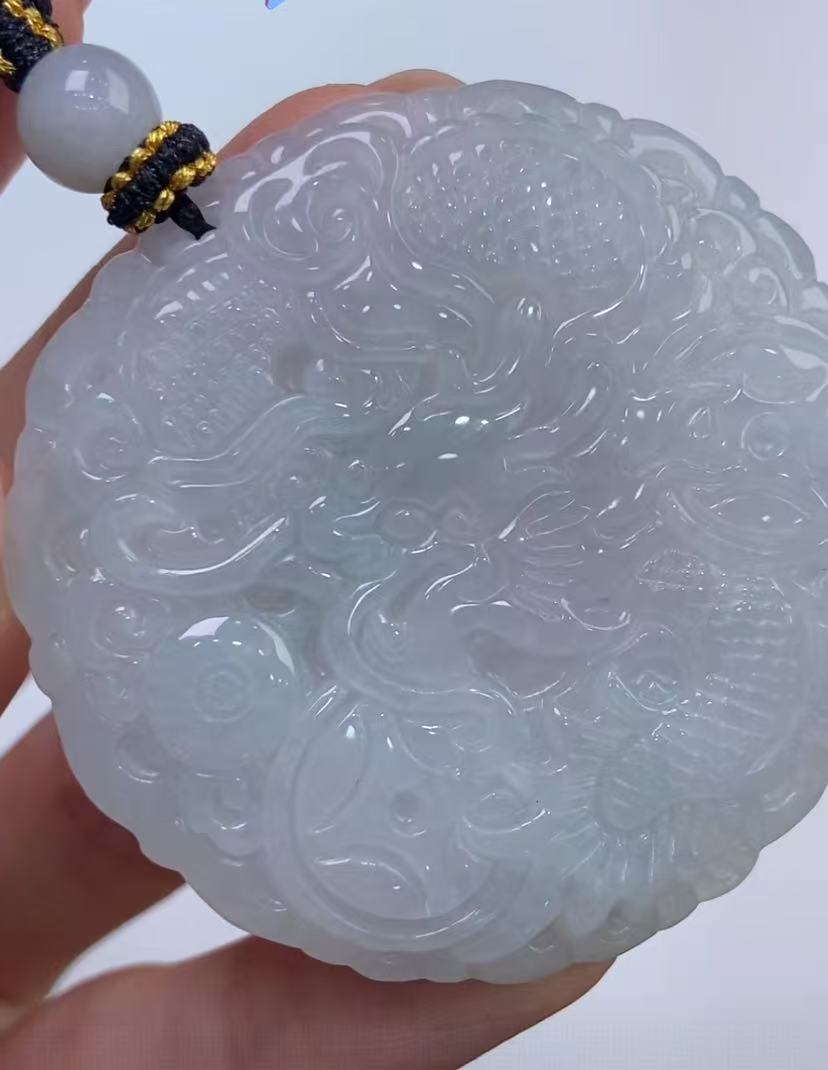 298293/天然缅甸翡翠A货龙牌  多样性一件发