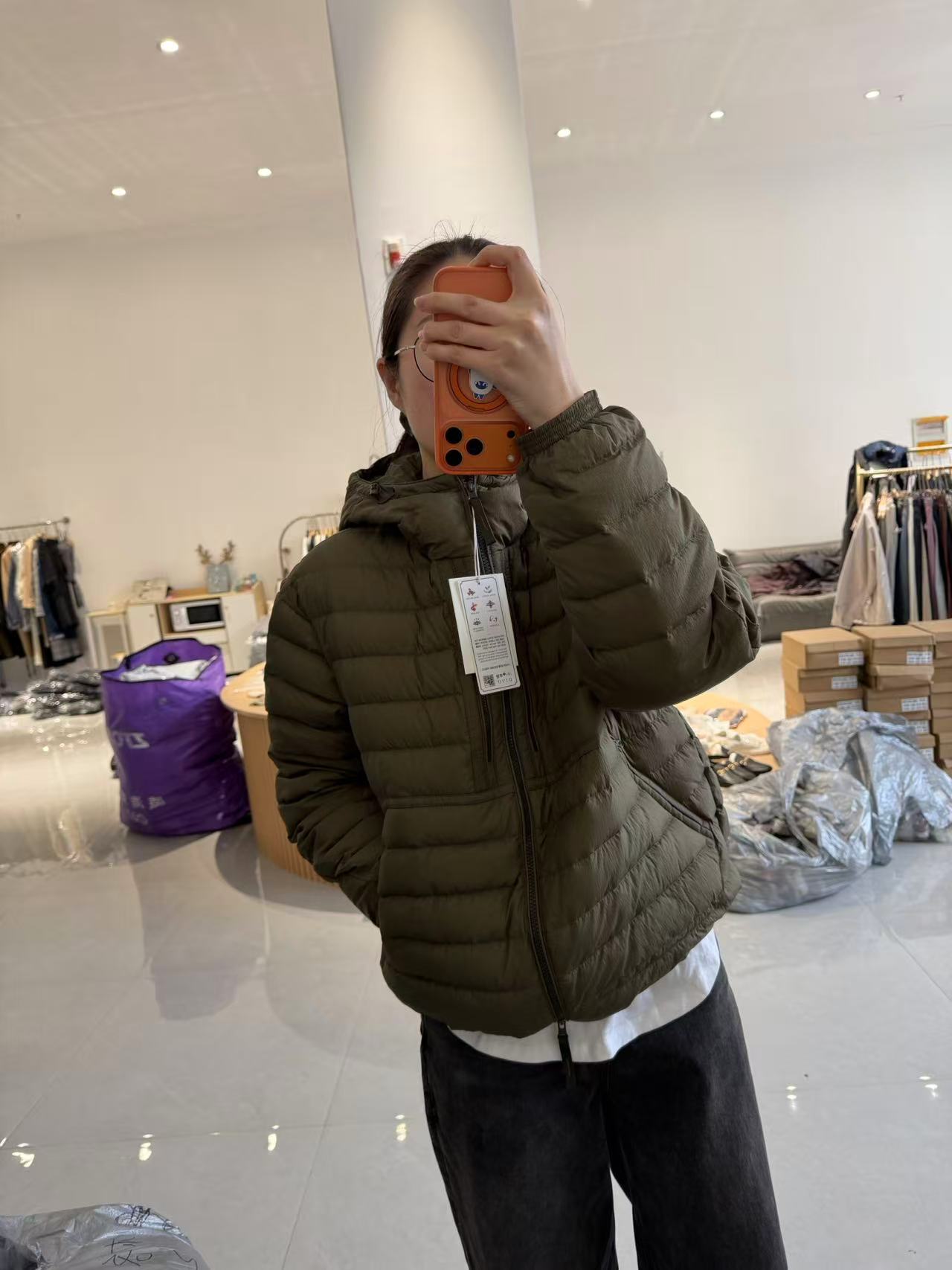 东大门排骨羽绒服