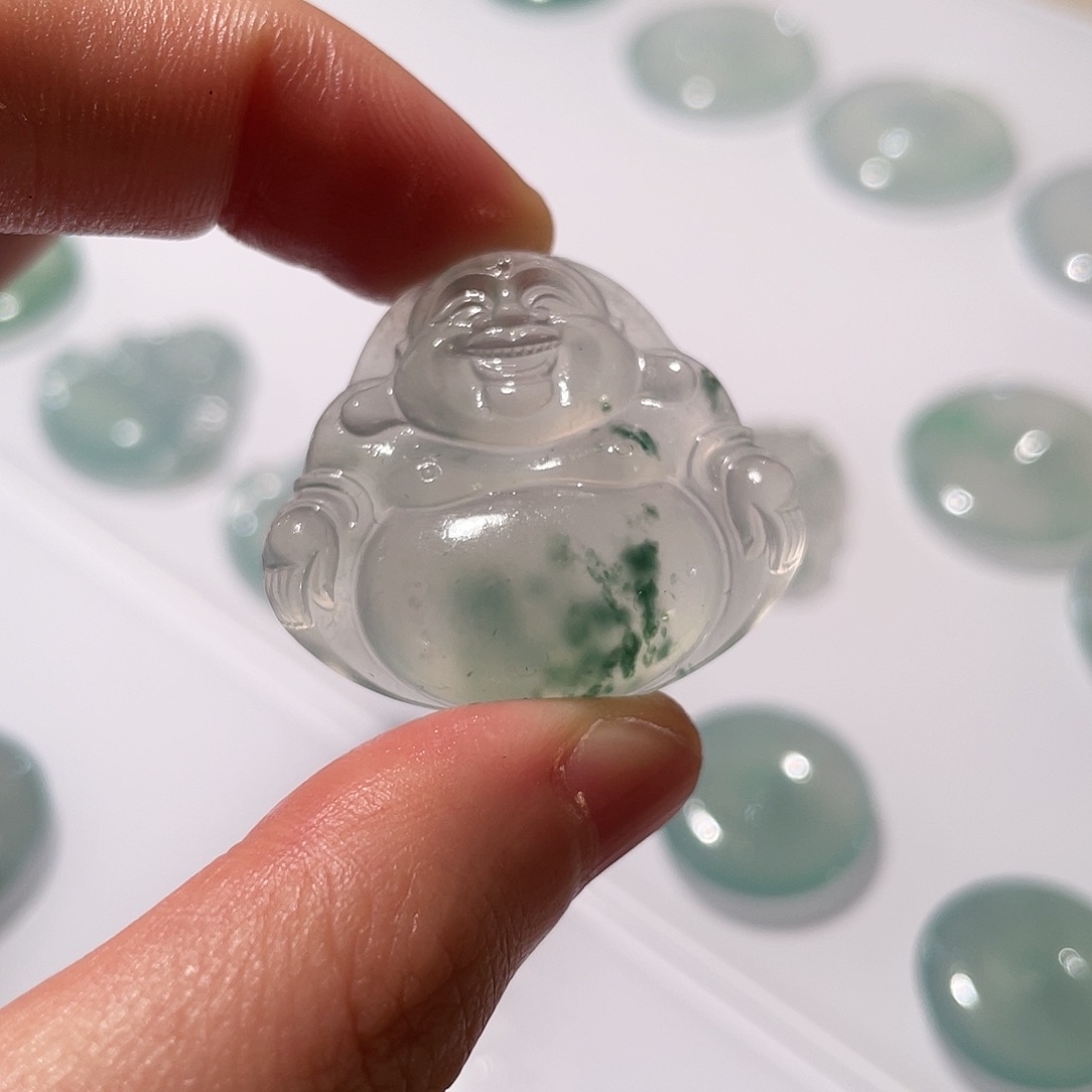 定制翡翠未镶嵌挂件