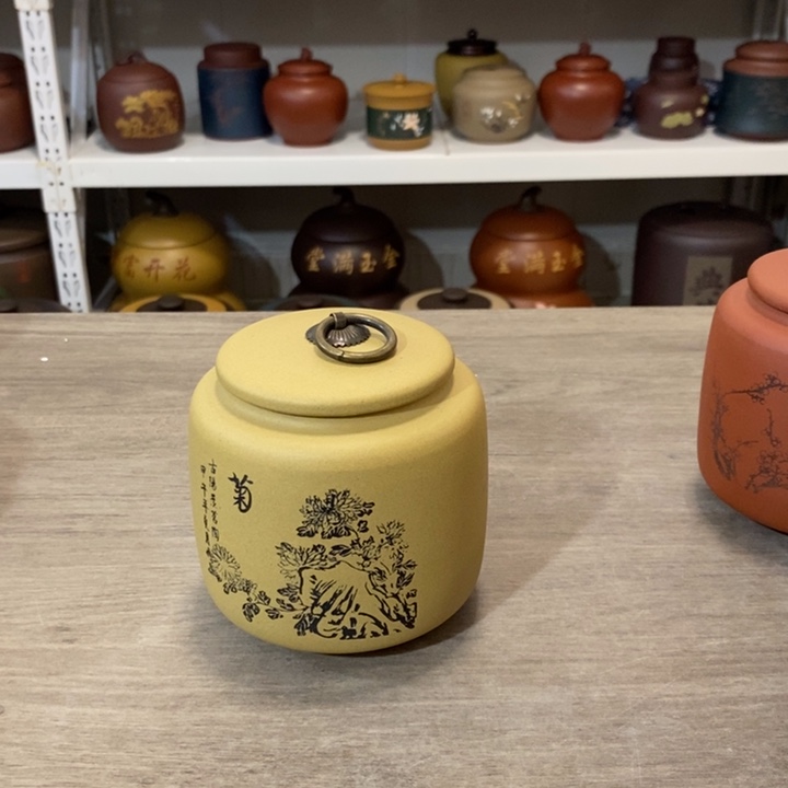 紫砂茶叶罐紫砂茶叶罐