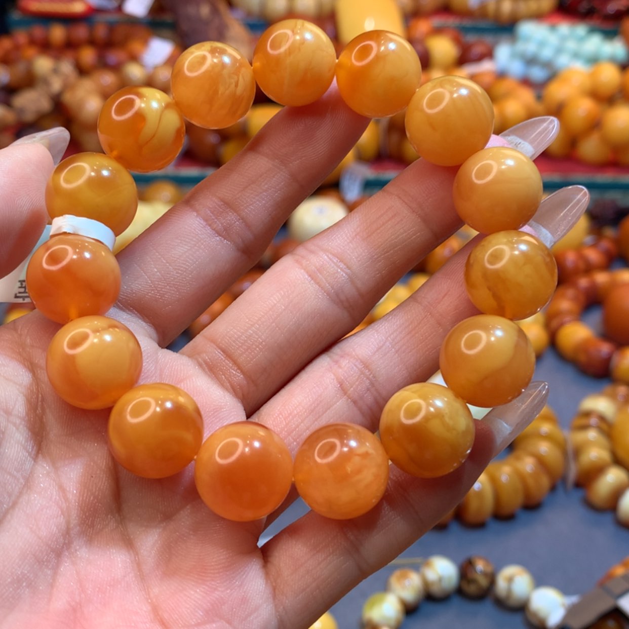 【闪购商品】琥珀手链未镶嵌蜜蜡