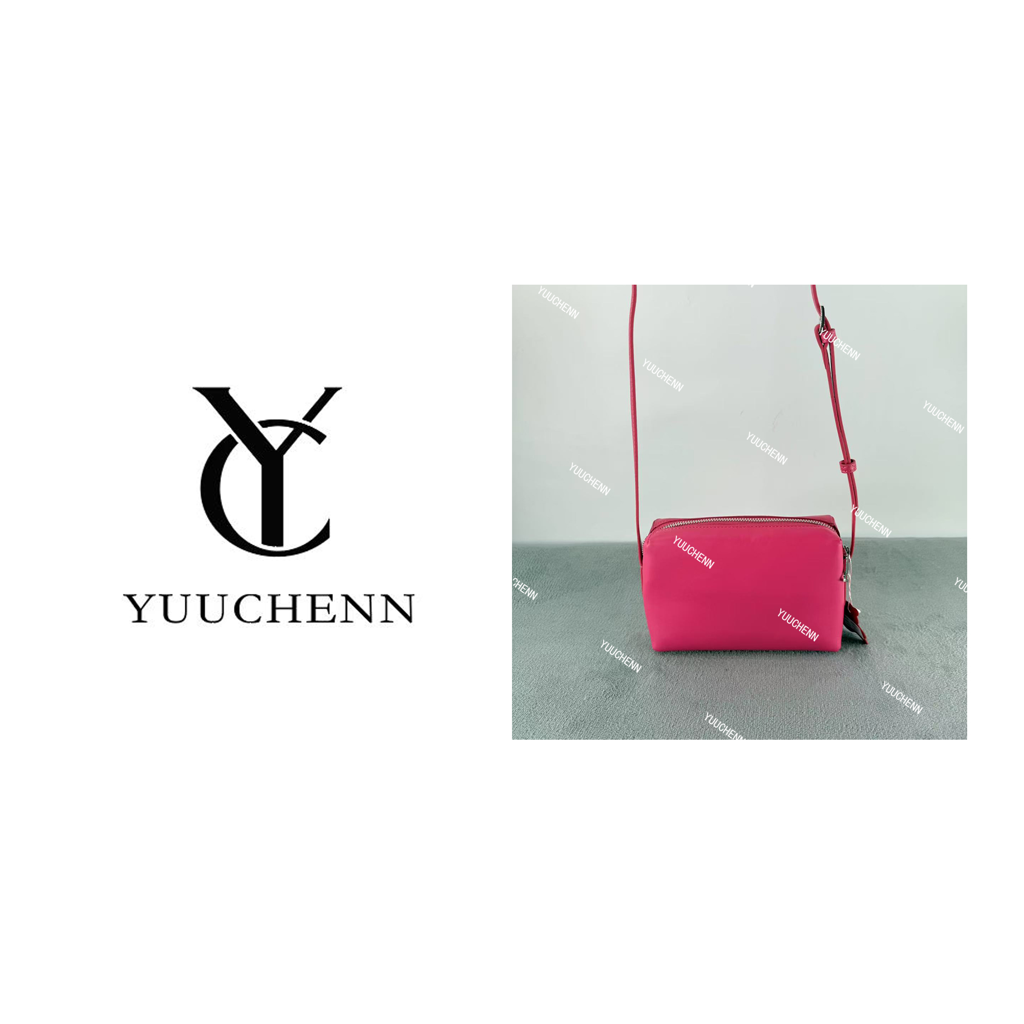 YUUCHENN/20cm原创设计高定真皮包 HH5495