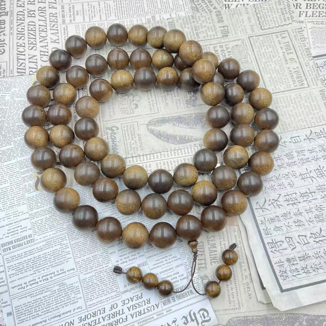 【善缘】c1598圆珠-沉香手串(多样性发货)